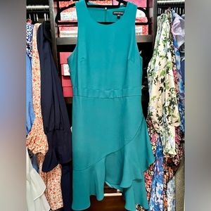 Banana republic teal dress. Size 6.